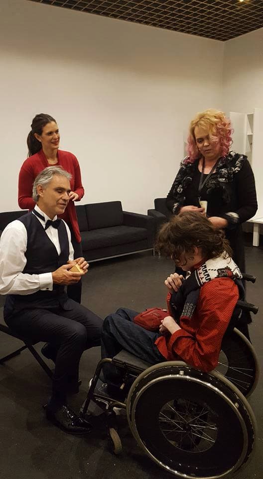 Filip in Andrea Bocelli